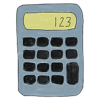 image of a calculator